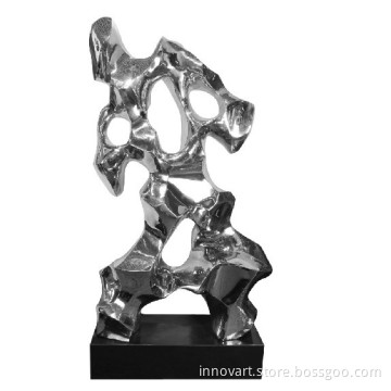Mirror Polished Stainless Steel Sculpture